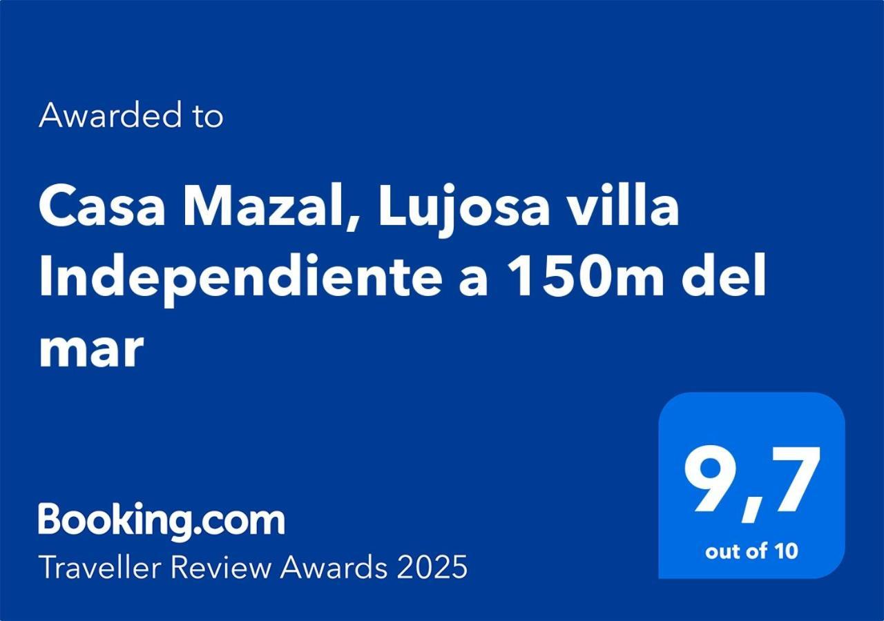 Casa Mazal, Lujosa villa Independiente a 150m del mar Pilar de la Horadada Exterior foto